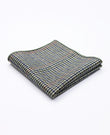 Lenço de bolso Tartan Cinzento n°9 em Lã | Nobert - Unipap's