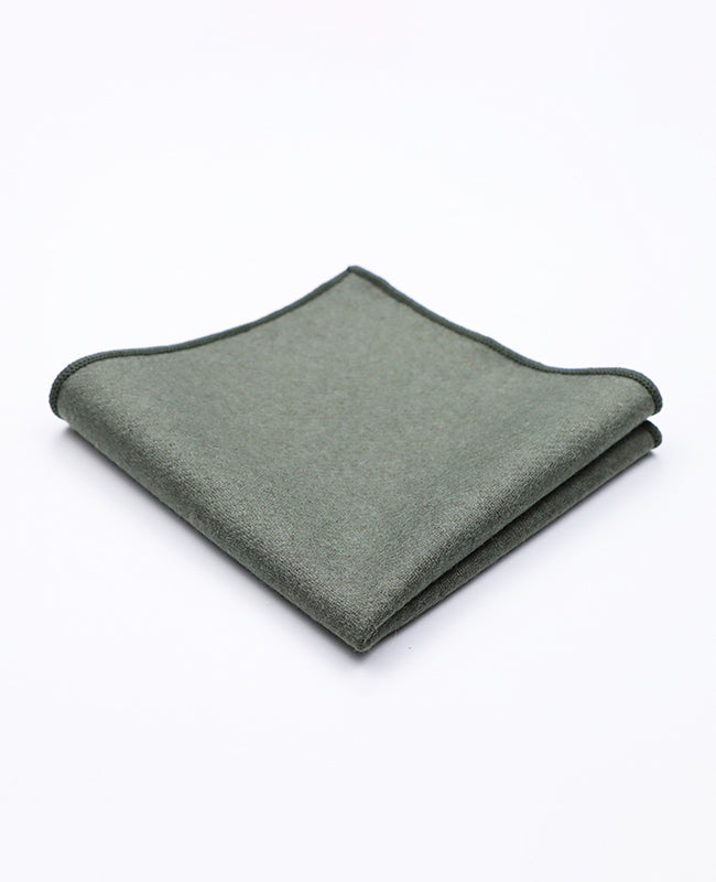 Lenço de bolso Verde n°2 em Lã | Claude - Unipap's