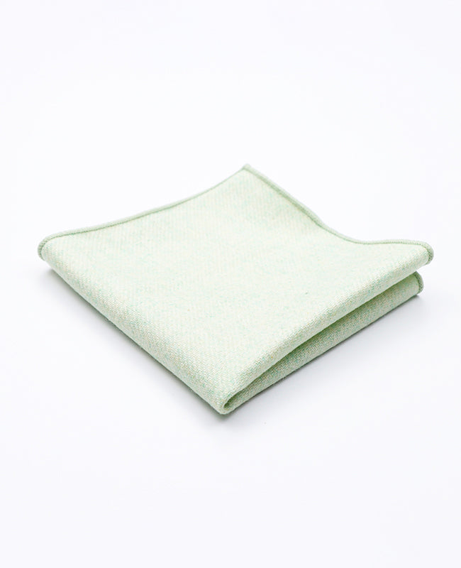 Lenço de bolso Verde n°4 em Lã | Claude - Unipap's