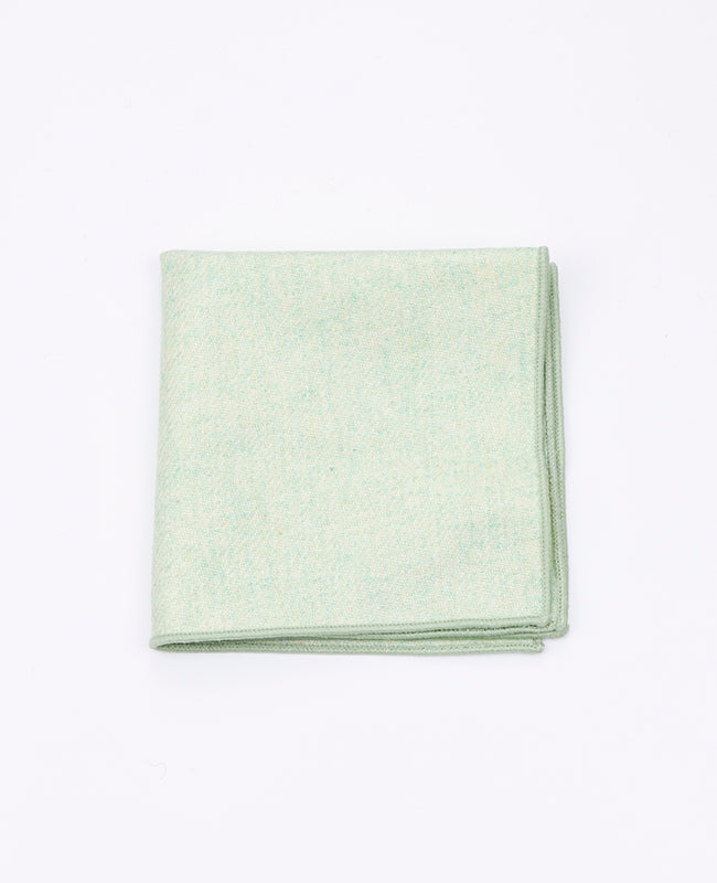 Lenço de bolso Verde n°4 em Lã | Claude - Unipap's
