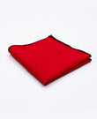 Lenço de bolso Vermelho n°3 em Linho | Basile - Unipap's