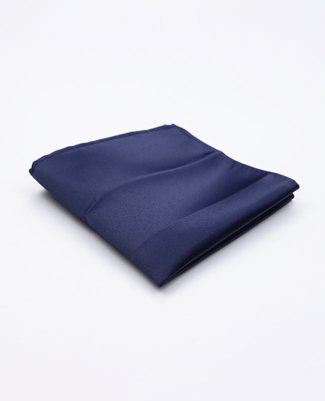 Lenço de bolso Azul n°1 em Poliéster «Anatole»