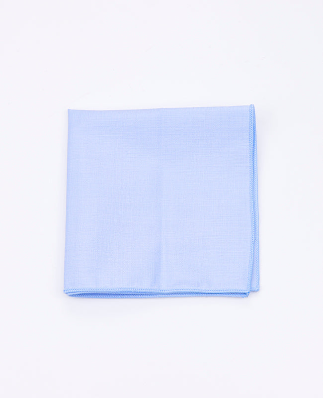 Lenço de bolso Azul n°2 em Poliéster «Octave»