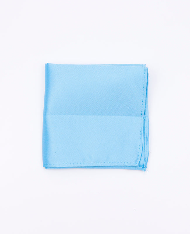 Lenço de bolso Azul n°3 em Poliéster «Anatole»