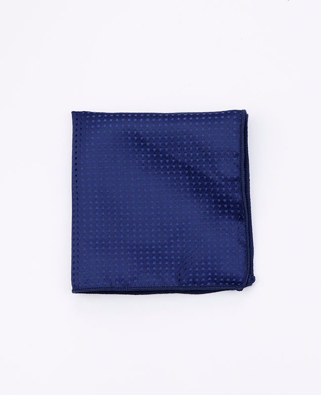 Lenço de bolso Azul n°3 Com Bolinhas em Poliéster «Louis»