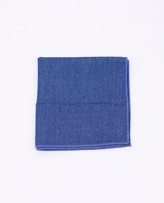 Pochette de Costume Bleu n°4 en Coton | Edgard - Unipap's