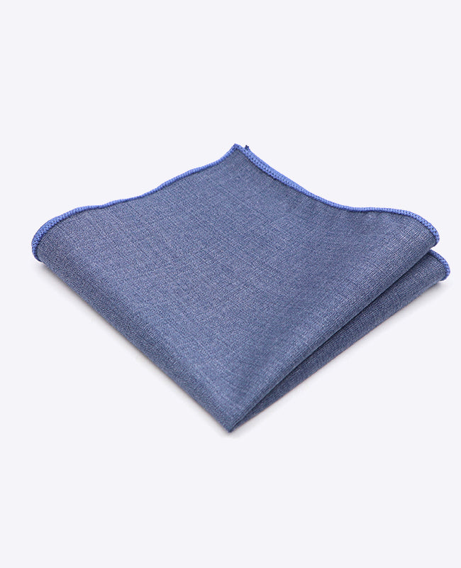Lenço de Bolso Azul n°4 em Poliéster | Octave - Unipap's