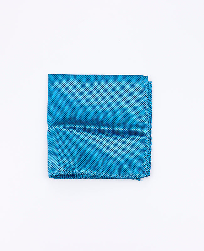 Lenço de bolso Azul n°5 em Poliéster | Martin - Unipap's