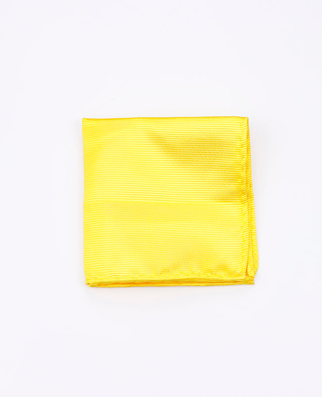 Lenço de bolso Amarelo n°1 em Poliéster | Lucien - Unipap's