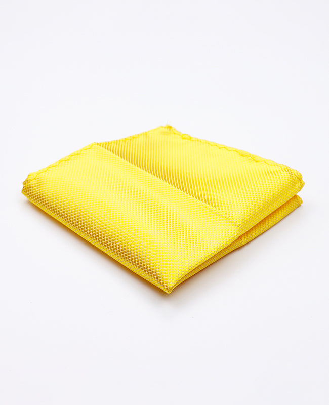 Lenço de bolso Amarelo em Poliéster | Martin - Unipap's
