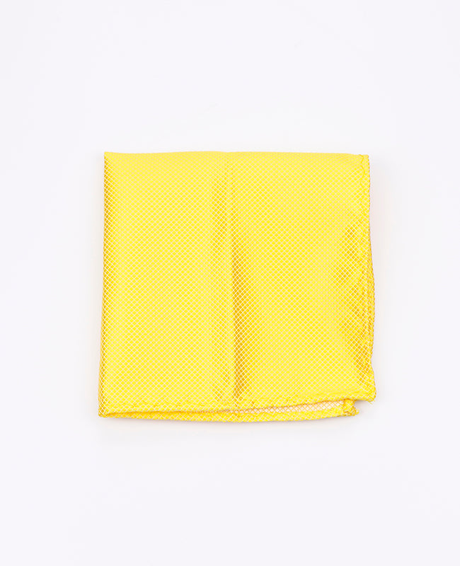 Lenço de bolso Amarelo em Poliéster | Martin - Unipap's