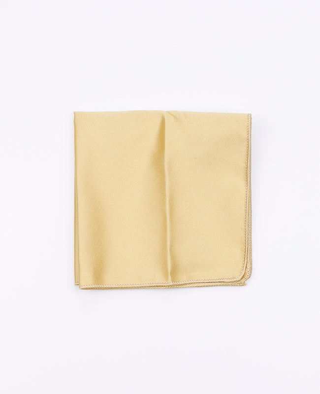 Lenço de bolso Amarelo n°2 em Poliéster «Anatole»