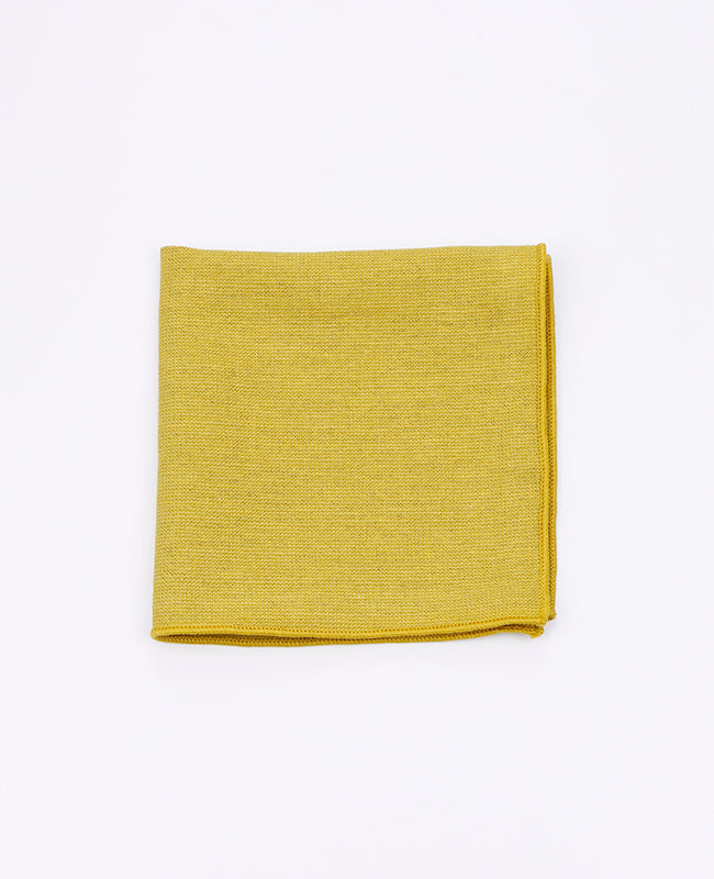 Lenço de bolso Amarelo Homem em Algodão | Edgard | Unipap's