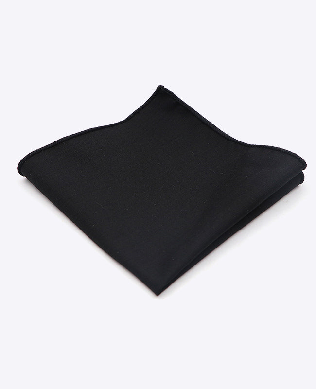 Lenço de bolso Preto em Poliéster | Octave - Unipap's