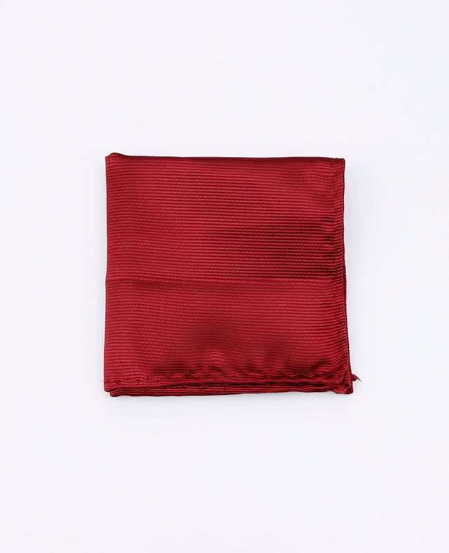 Lenço de bolso Vermelho n°1 em Poliéster | Lucien - Unipap's