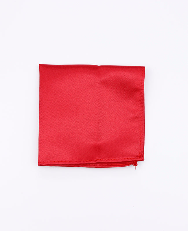 Lenço de bolso Vermelho n°2 em Poliéster | Anatole - Unipap's