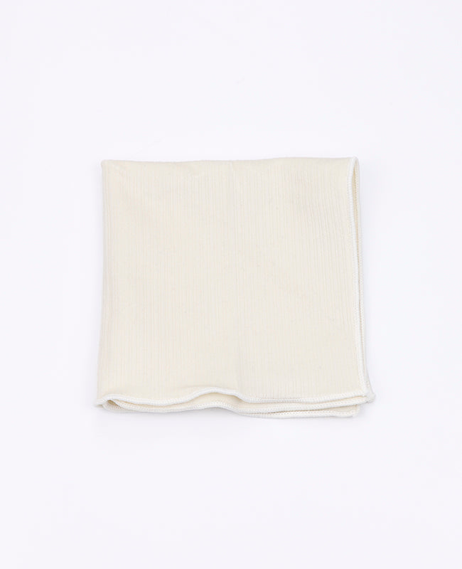 Lenço de bolso Branco em veludo | Marius - Unipap's