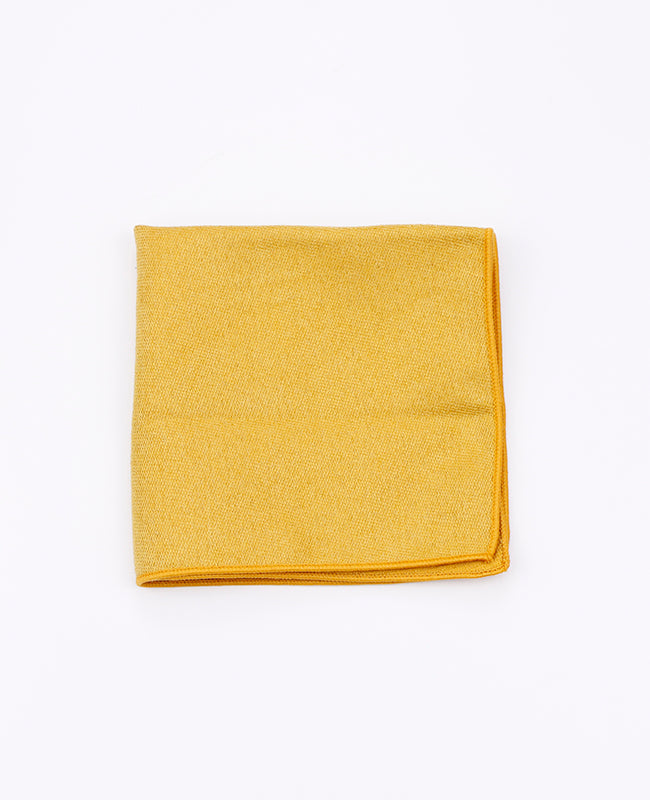 Lenço de bolso Amarelo n°2 em Efeito Veludo | Simon - Unipap's
