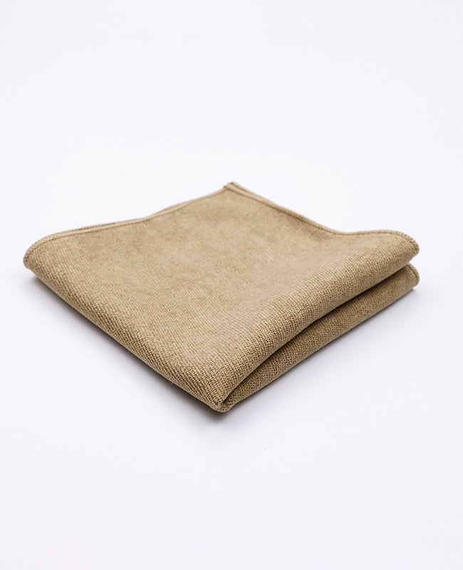 Pochette de Costume Marron n°3 en Effet Velours | Simon - Unipap's