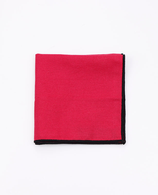 Lenço de Bolso Vermelho em Algodão «Edgard»