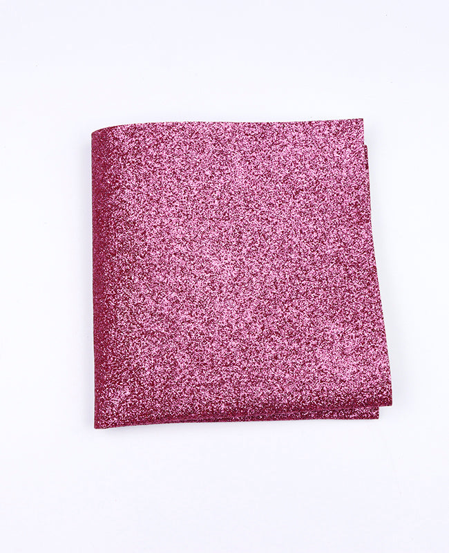 Lenço de Bolso Com Lantejoulas Rosa n°1 em Poliéster «Olive»
