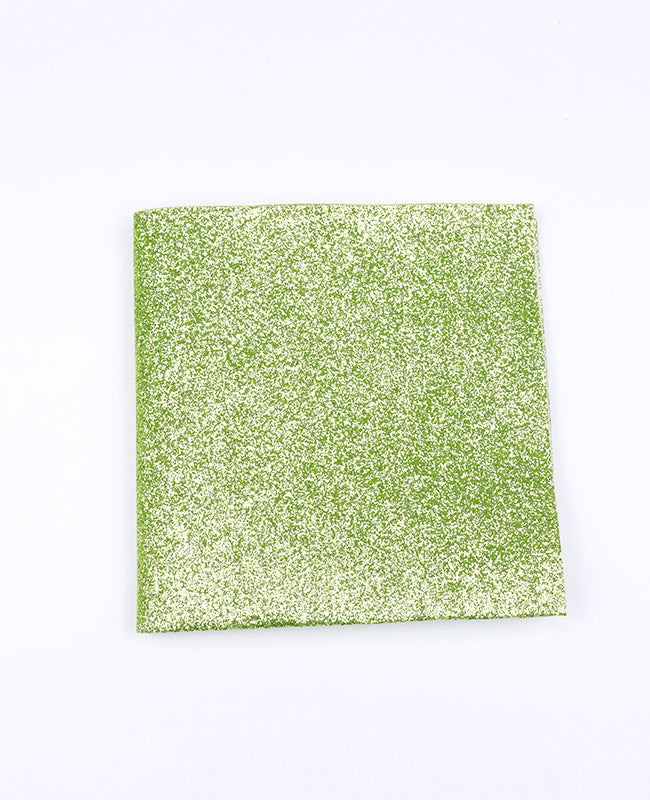 Lenço de Bolso Com Lantejoulas Verde n°3 em Poliéster «Olive»