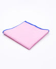 Lenço de bolso Rosa n°4 em Algodão «Edgard»