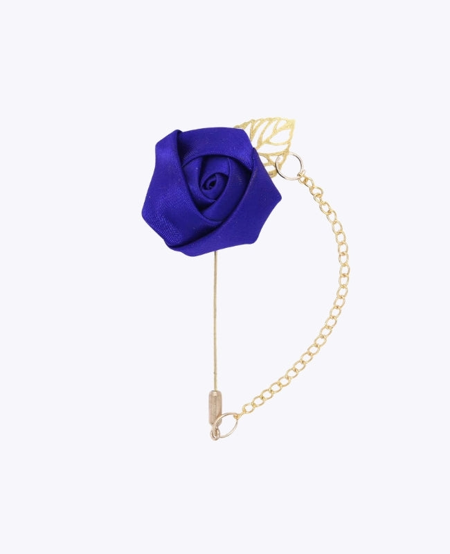 Flor de lapela Azul Homem «Alfred»