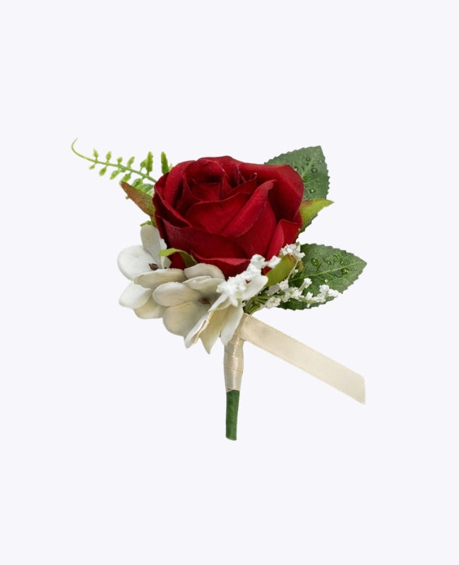 Flor de lapela Vermelho Homem «Gabriel»