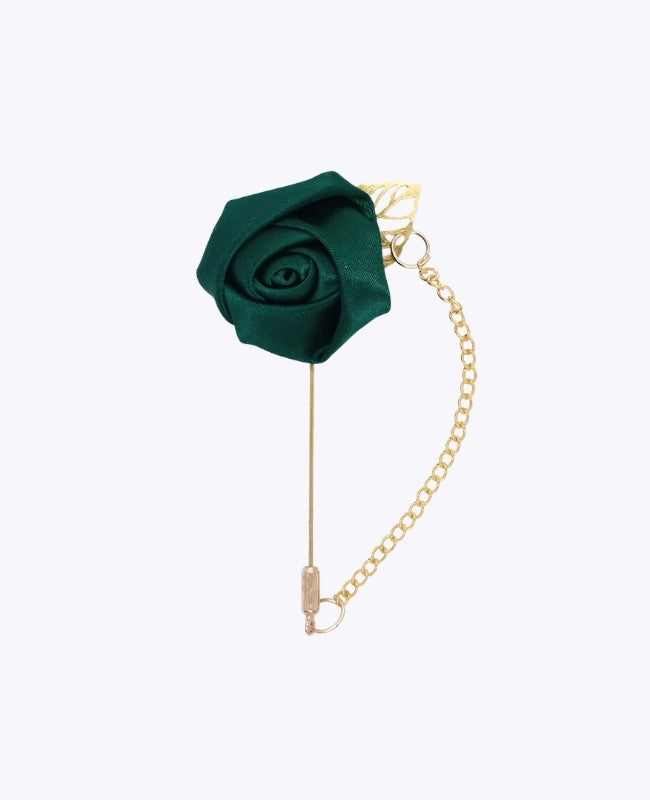 Flor de lapela Verde Homem «Alfred»