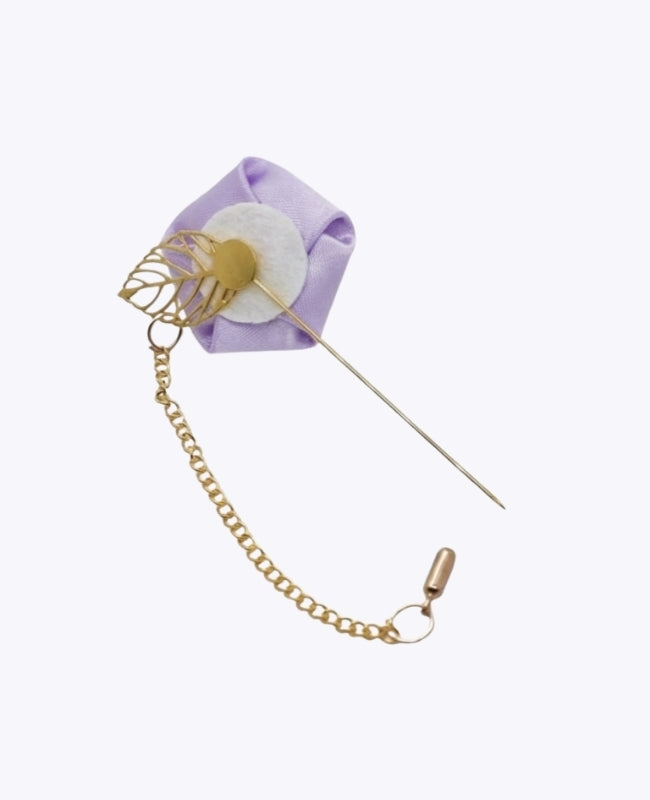 Flor de lapela Violeta Homem «Alfred»