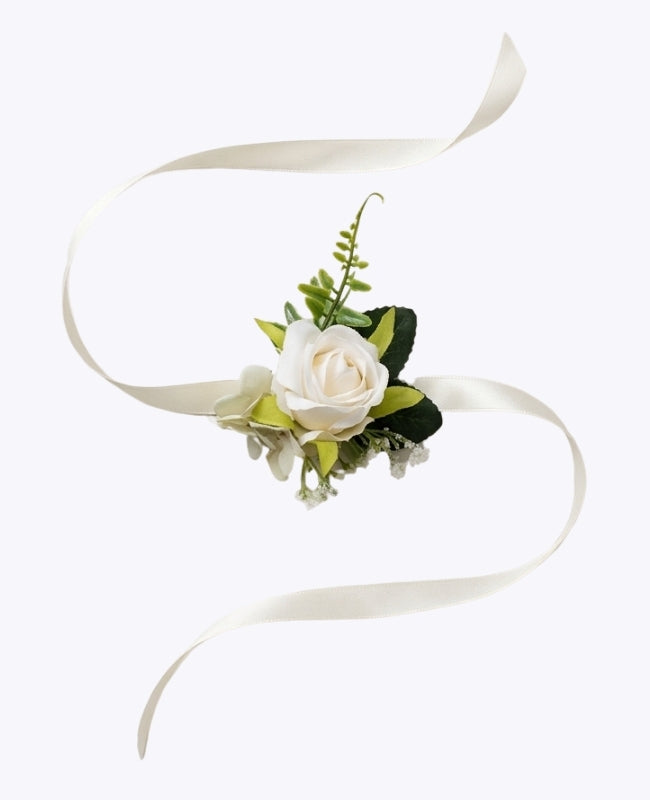 Pulseira Flor Bege Mulher «Gabriel»
