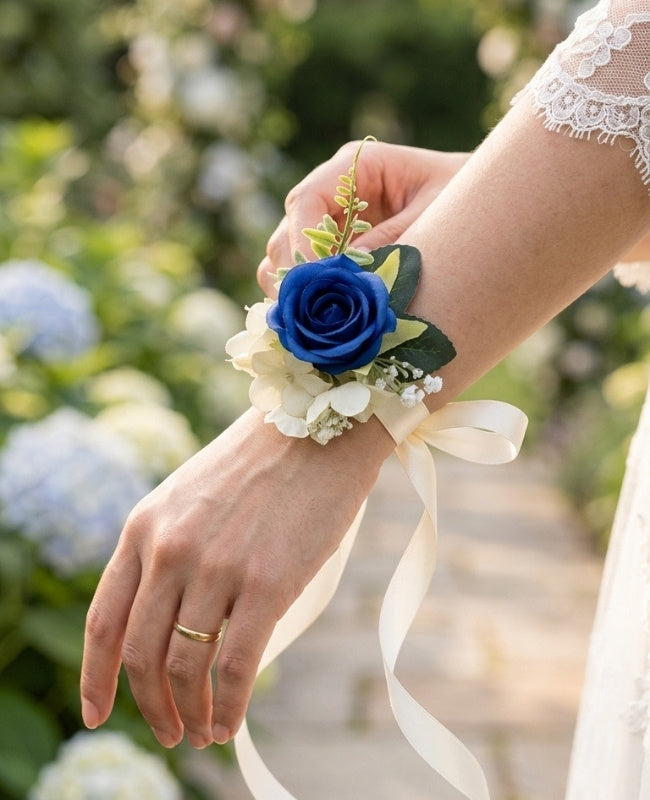 Pulseira Flor Azul Mulher «Gabriel»