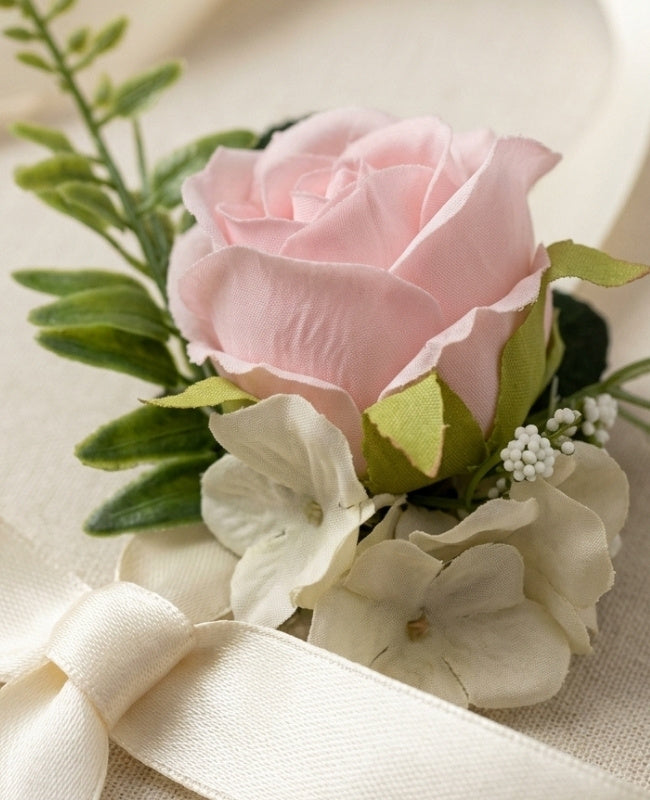 Pulseira Flor Rosa Mulher «Gabriel»