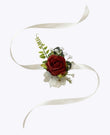 Pulseira Flor Vermelho Mulher 