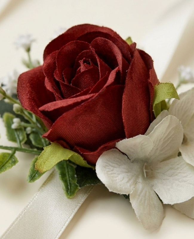 Pulseira Flor Vermelho Mulher «Gabriel»