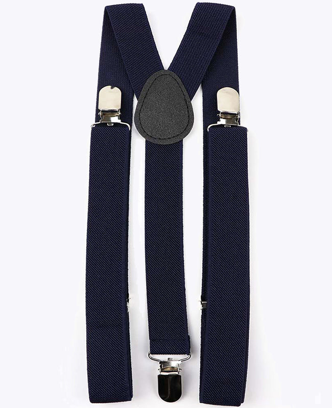 Suspensórios Homem Azul em Algodão «Ferdinand»
