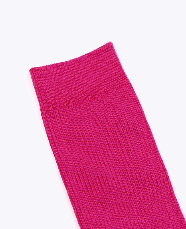 Meias Homem Rosa n°2 em Algodão «Maurice»