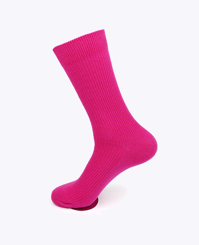 Meias Homem Rosa n°2 em Algodão «Maurice»