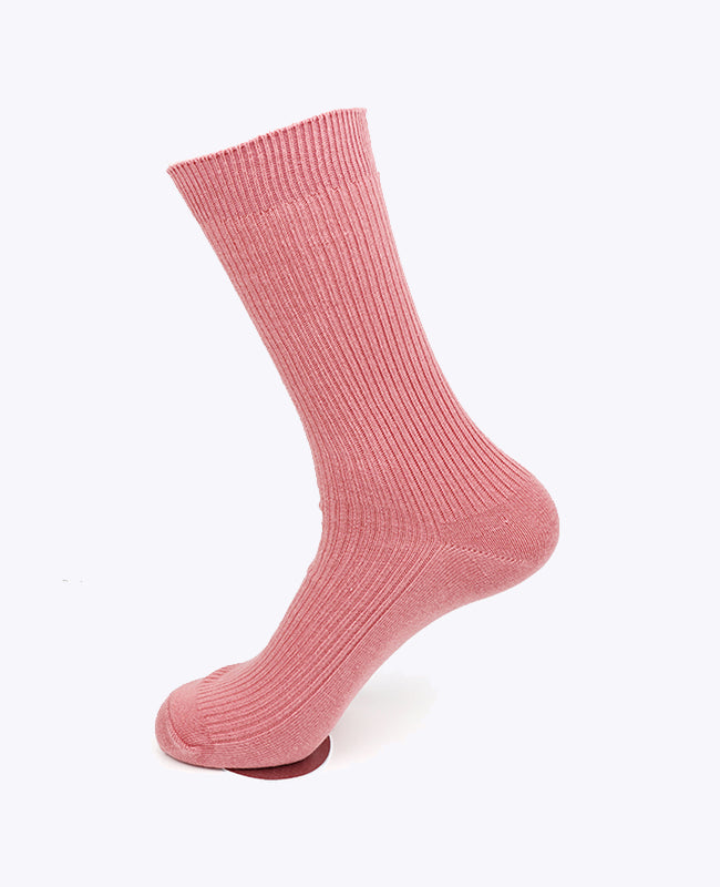 Meias Homem Rosa n°1 em Algodão «Maurice»
