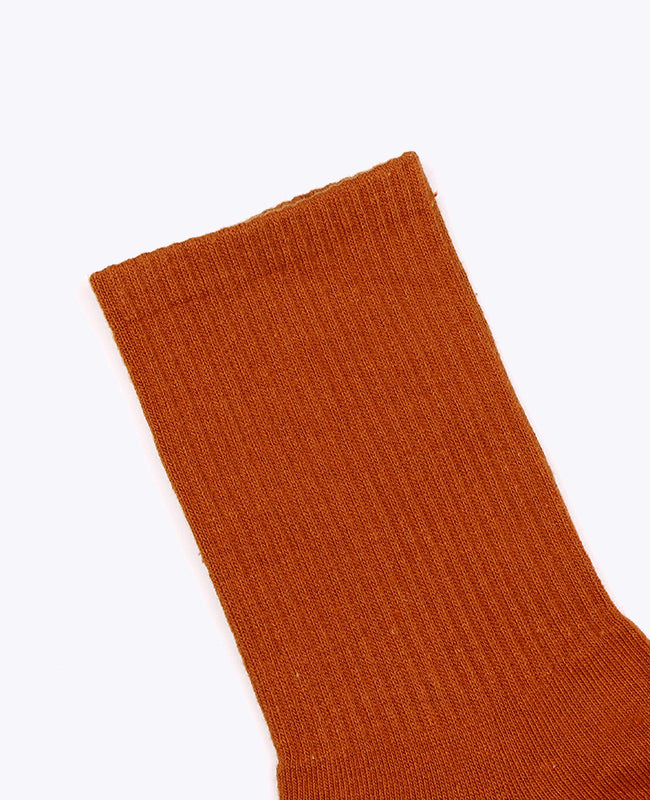 Meias Homem Terracotta n°2 em Algodão «Maurice»
