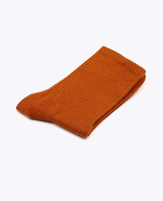 Meias Homem Terracotta n°2 em Algodão «Maurice»