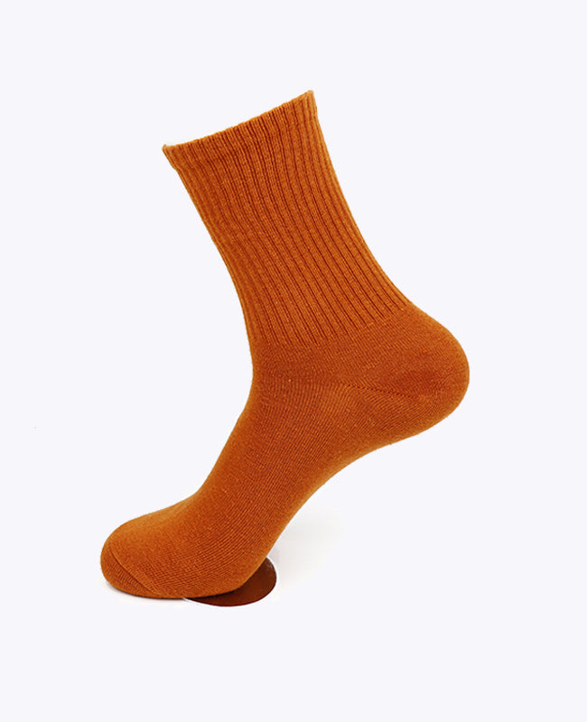 Meias Homem Terracotta n°2 em Algodão «Maurice»