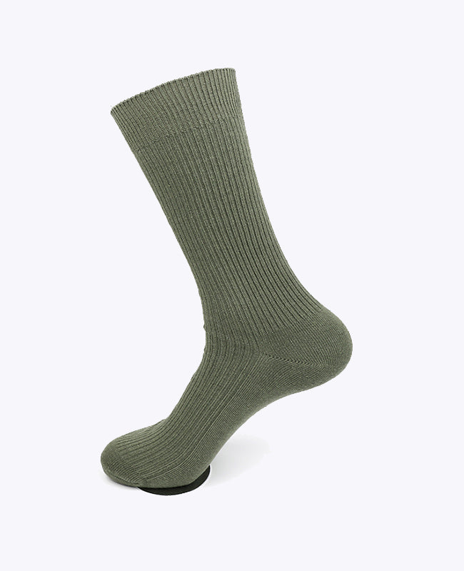 Meias Homem Verde n°6 em Algodão «Maurice»