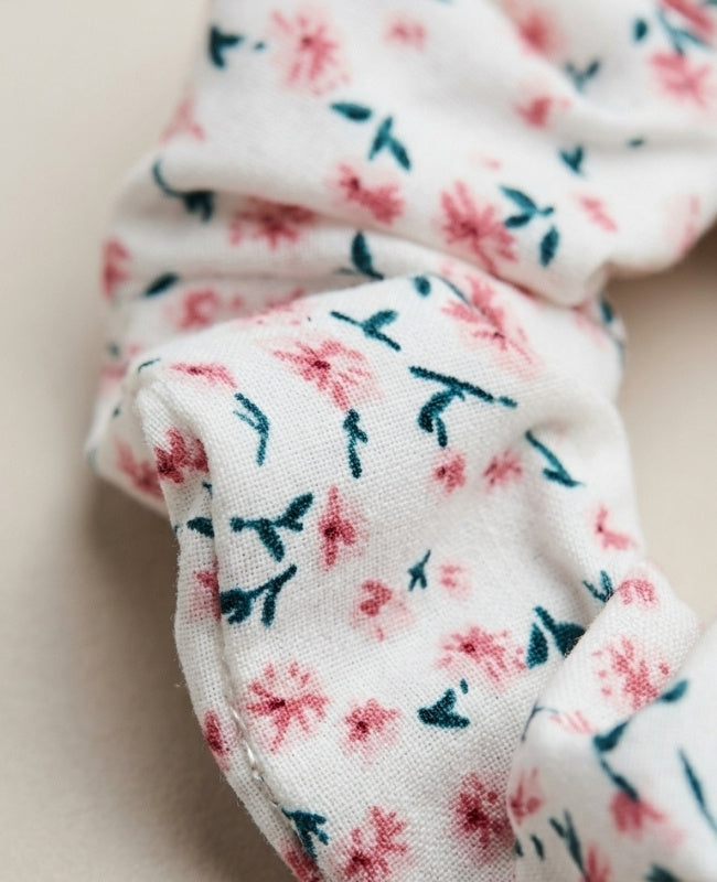 Elástico de cabelo Liberty Branco n°3 Mulher «Suzanne»