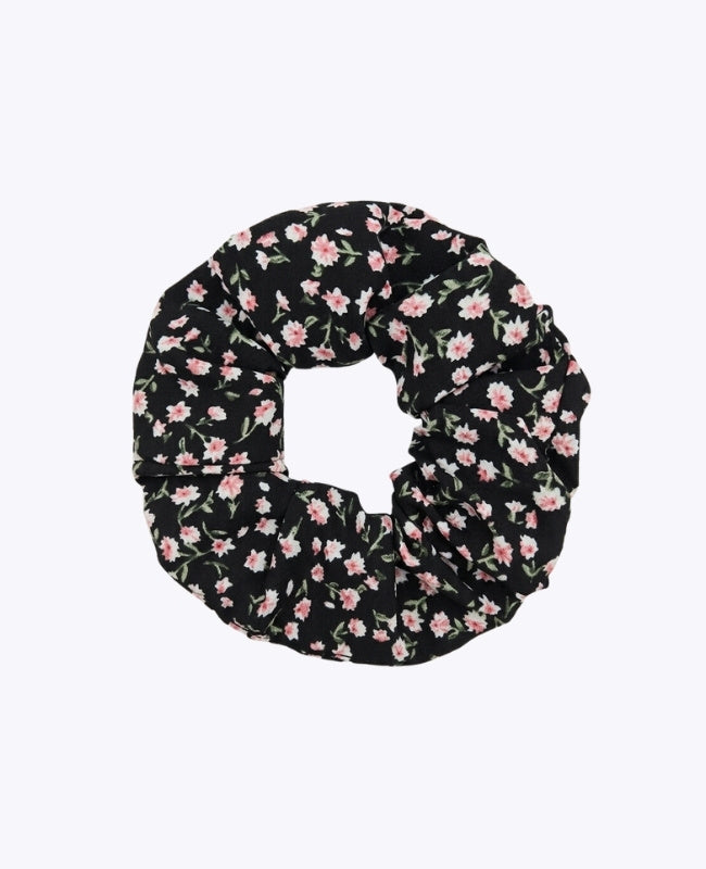 Elástico de cabelo Liberty Preto n°3 Mulher «Suzanne»