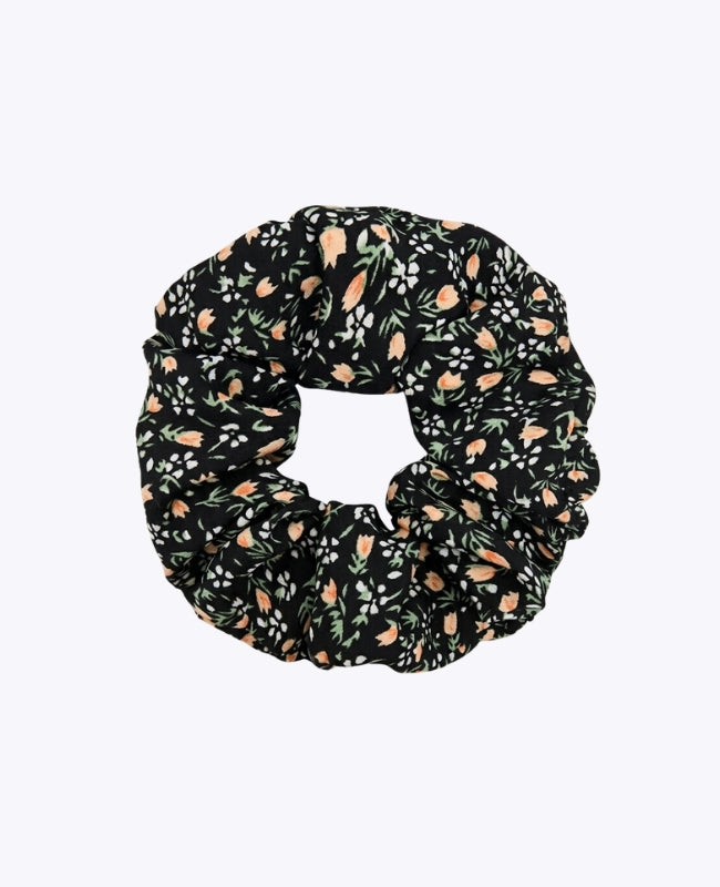 Elástico de cabelo Liberty Preto n°4 Mulher «Suzanne»