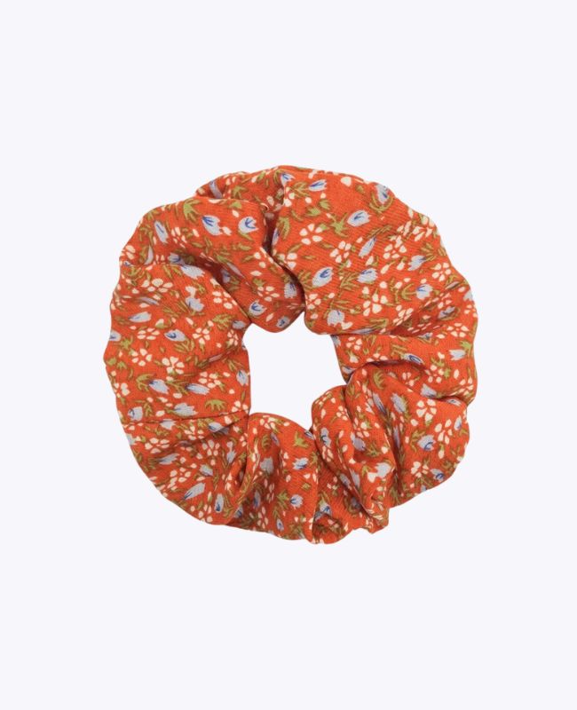 Elástico de cabelo Liberty Laranja Mulher «Suzanne»