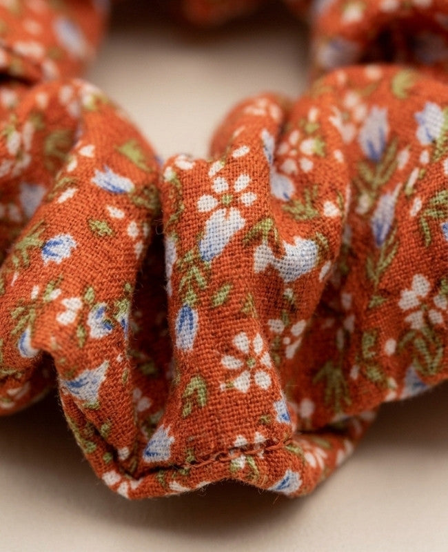 Elástico de cabelo Liberty Laranja Mulher «Suzanne»