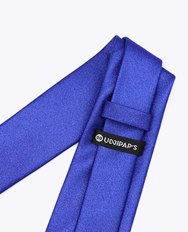 Gravata com Lantejoulas Azul n°2 Homem em Poliéster | Armand - Unipap's